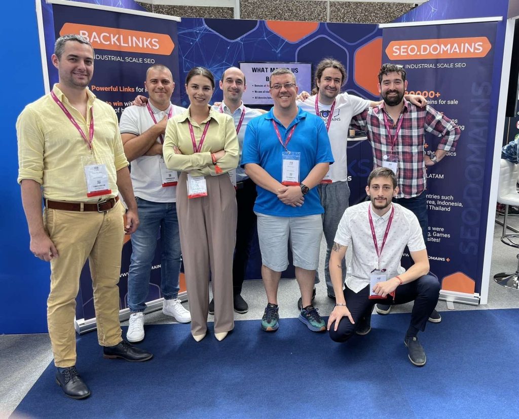 SEO Domains teams at iGB L!VE 2023