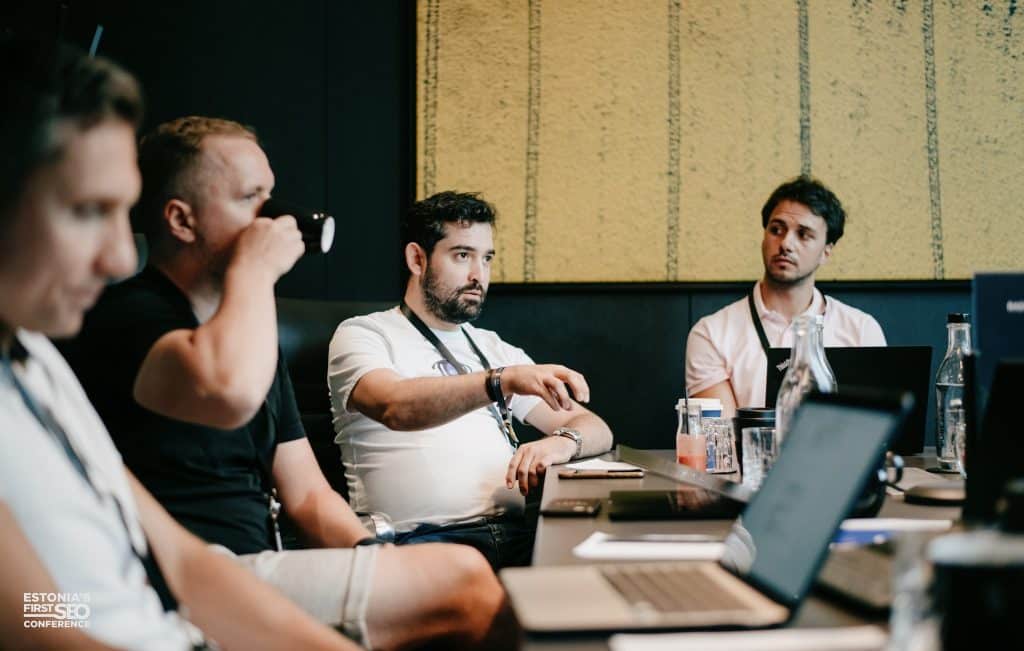 Mastermind session at SEO Estonia