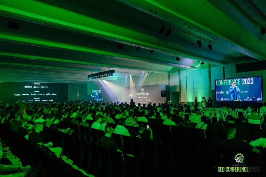 CMSEO 2023 Conference hall