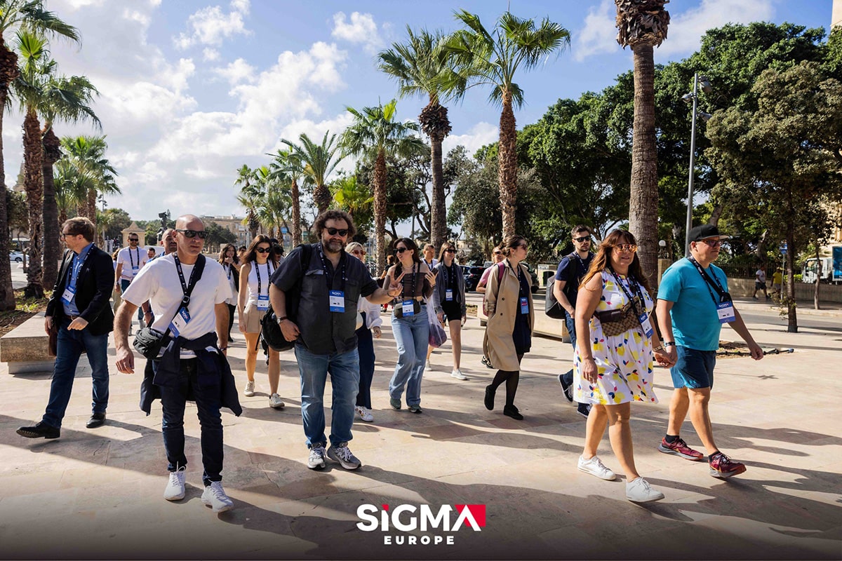 Walking tour in Valletta at Sigma Europe 2023