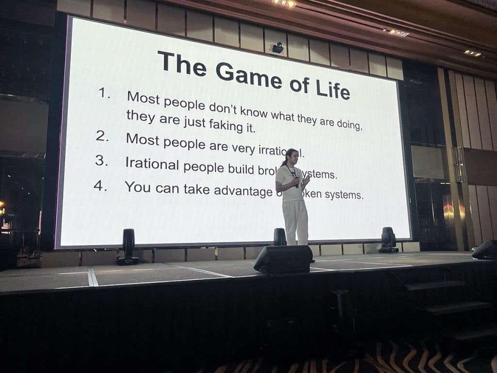 Snímek z Kalinovy prezentace na SEO Mastery Summit Vietnam 2024