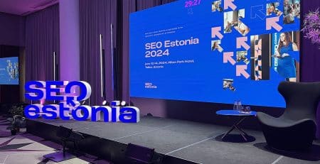 The main stage of SEO Estonia 2024