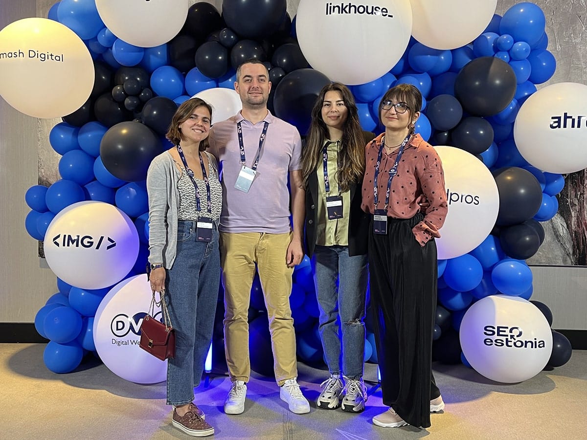 The SEO.Domains team at SEO Estonia 2024