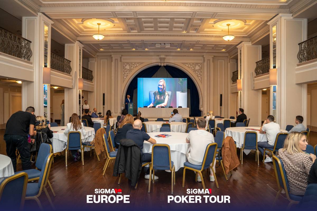 The poker tournament at SiGMA Europe 2024