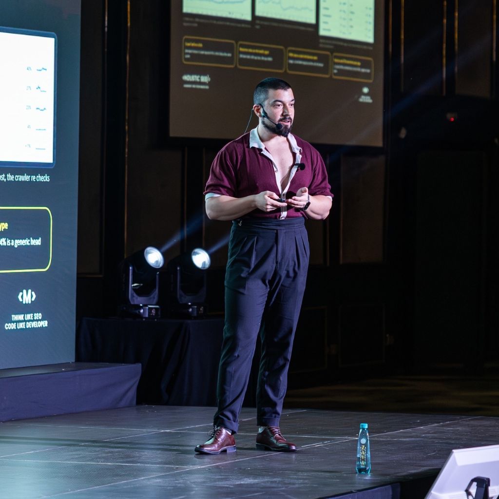 SEO.Domains Mastery Summit Photo of Koray
